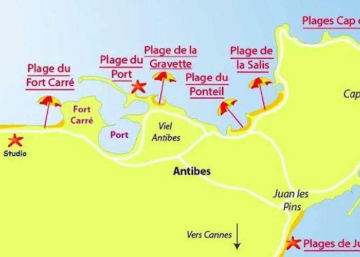 - 5min Des Plages - Parking Gratuit - Climatisation